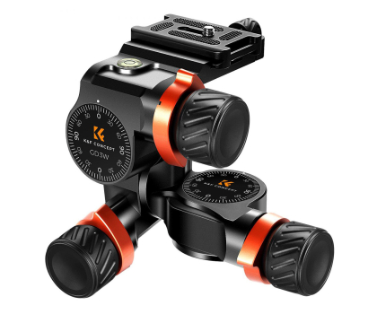 Akcesoria Foto K&F Concept 3D z przekładnią zebątą GD3W